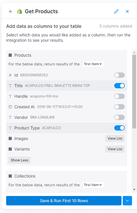 add data as column on Clay