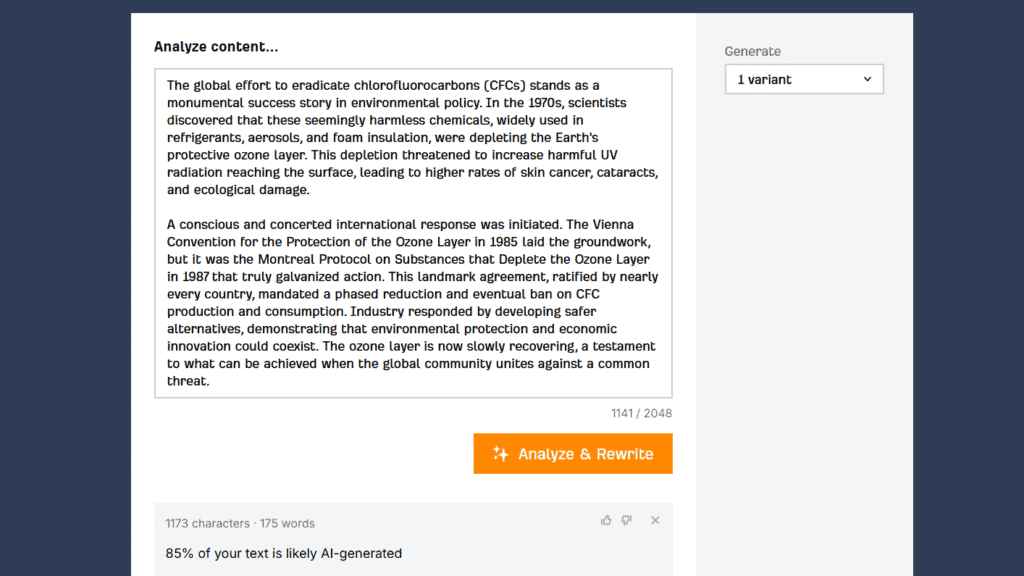 Ahrefs ai content detector gold penguin